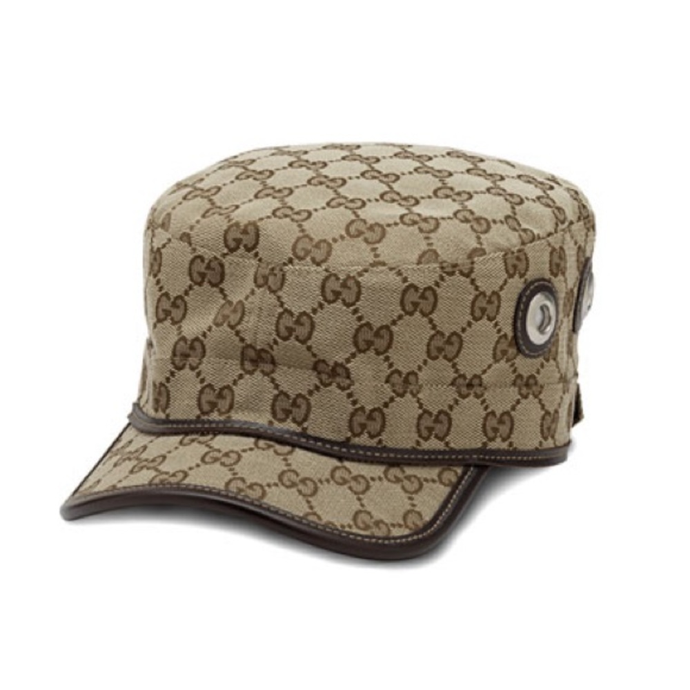 Gucci Canvas Military Hat